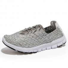 Knitting Handmade Slip On Casual Outdoor Light Sport Shoe