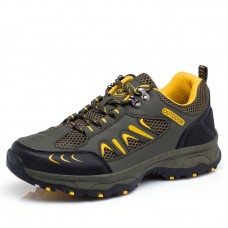 Men Breathable Mesh Outdoor Hiking Slip Resistant Sneakers