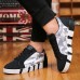 Men Sneakers Canvas Lace Up Low Top Sport Running Casual Shoes