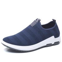 Men Casual Soft Knitted Slip On Sneakers Sport Shoes