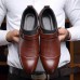 Big Size Men Leather Casual Business Formal Oxfords