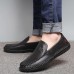 Men Casual Soft Hand Stitching Daily Oxfords